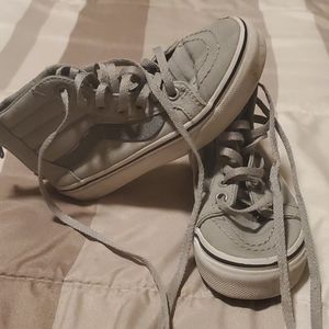 Gray High top Vans
